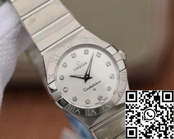 Omega Constellation 27mm Quartz Ladies 123 10 27 60 55 001 TW Factory 1 1 Najboljša izdaja švicarski Eta Quartz 1376 ZDA Replica Watch 6129 Omega Constellation 27mm Quartz Ladies 123.10.27.60.55.001 TW Factory 1: 1 Najboljša izdaja švicarski Eta Quartz 1376