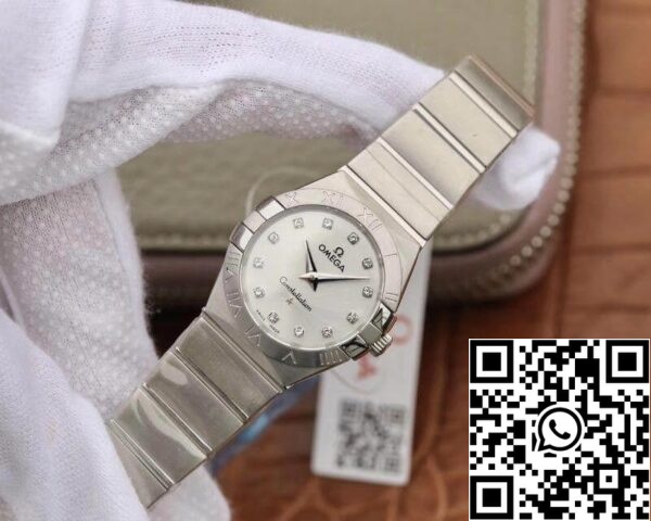 Omega Constellation 27mm Quartz Ladies 123 10 27 60 55 001 TW Factory 1 1 Najboljša izdaja švicarski Eta Quartz 1376 ZDA replika Watch 8425 Omega Constellation 27mm Quartz Ladies 123.10.27.60.55.001 TW Factory 1: 1 Najboljša izdaja švicarski Eta Quartz 1376