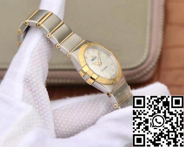 Omega Constellation 27mm Quartz Ladies 1371 71 00 TW Factory 1:1 Best Edition Swiss Eta Quartz 1376 US Replica Watch 3914 Omega Constellation 27mm Quartz Ladies 1371.71.00 TW Factory 1:1 Best Edition Swiss Eta Quartz 1376