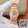 Omega Constellation 27mm Quartz Ladies 18K Rosegold TW Factory 1 1 Best Edition Swiss Eta Quartz 1376 US Replica Watch 3579 Omega Constellation 27mm Quartz Ladies 18K Rosegold TW Factory 1:1 Best Edition Swiss Eta Quartz 1376