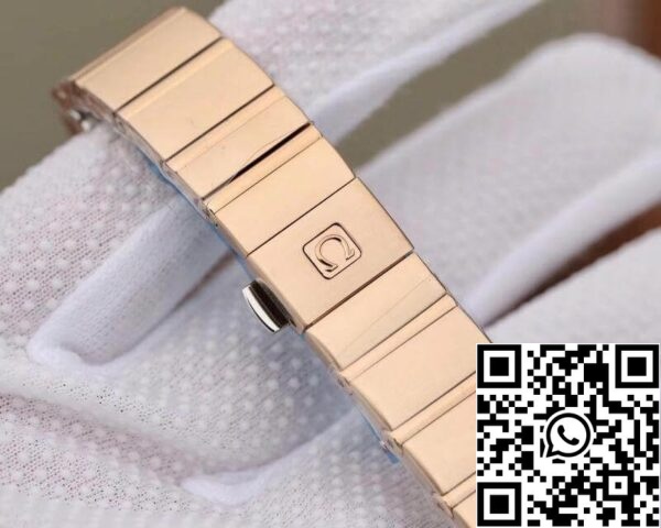 Omega Constellation 27mm Quartz Ladies 18K Rosegold TW Factory 1 1 Best Edition Swiss Eta Quartz 1376 US Replica Watch 9584 Omega Constellation 27mm Quartz Ladies 18K Rosegold TW Factory 1:1 Best Edition Swiss Eta Quartz 1376