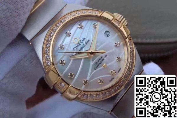 Omega Constellation Double Eagle Lady 3S Factory 1 1 Best Edition Zwitserse ETA8520 US Replica Watch 487 Omega Constellation Double Eagle Lady 3S Factory 1 1 Best Edition Zwitserse ETA8520