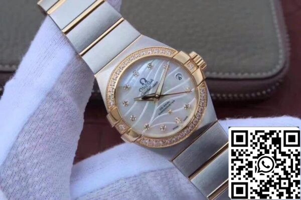 Omega Constellation Double Eagle Lady 3S Factory 1 1 Best Edition Zwitserse ETA8520 US Replica Watch 7807 Omega Constellation Double Eagle Lady 3S Factory 1 1 Best Edition Zwitserse ETA8520