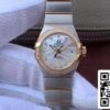 Omega Constellation Double Eagle Lady 3S Factory 1 1 Best Edition Swiss ETA8520 US Replica Watch 8017 Omega Constellation Double Eagle Lady 3S Factory 1 1 Best Edition Swiss ETA8520