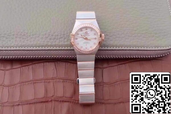 Omega Constellation Double Eagle Lady 3S Factory 27mm 1 1 Best Edition Swiss ETA8520 US Replica Watch 3101 Omega Constellation Double Eagle Lady 3S Factory 27mm 1:1 Best Edition Swiss ETA8520