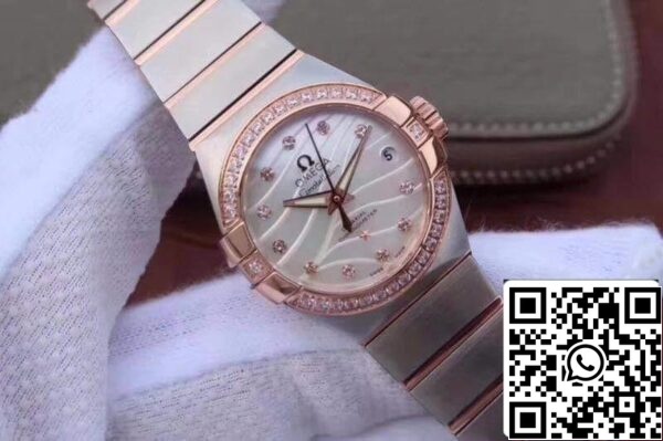 Omega Constellation Double Eagle Lady 3S Factory 27mm 1 1 Най-доброто издание швейцарски ETA8520 САЩ реплика часовник 8273 Omega Constellation Double Eagle Lady 3S Factory 27mm 1: 1 Най-доброто издание швейцарски ETA8520