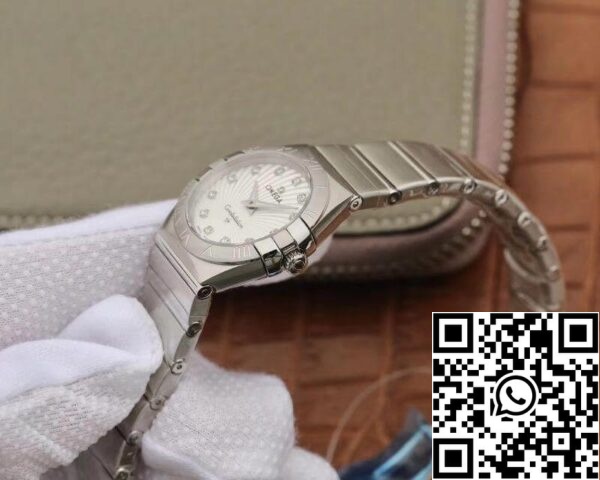 Omega Constellation Quartz Senhoras 123 10 27 60 55 001 TW Factory 1 1 Melhor Edição Swiss Eta Quartz 1376 US Réplica Relógio 3538 Omega Constellation Quartz Senhoras 123.10.27.60.55.001 TW Factory 1:1 Melhor Edição Swiss Eta Quartz 1376