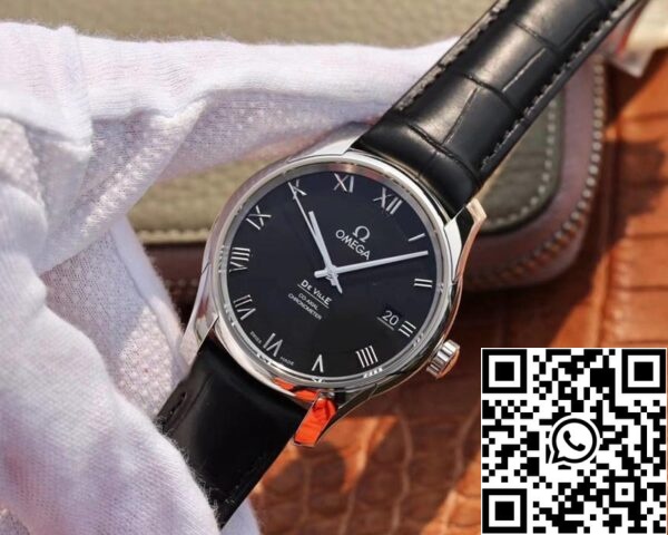 Omega De Ville 431 13 41 21 01 001 1:1 Best Edition VS Factory Black Dial Swiss ETA8500 US Replica Watch 3465 Omega De Ville 431.13.41.21.01.001 1:1 Best Edition VS Factory Black Dial Swiss ETA8500