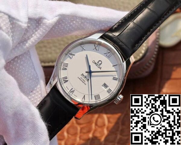 Omega De Ville 431 13 41 21 02 001 1 1 Best Edition VS Factory White Dial Swiss ETA8500 US Replica Watch 3741 Omega De Ville 431.13.41.21.02.001 1:1 Best Edition VS Factory White Dial Swiss ETA8500