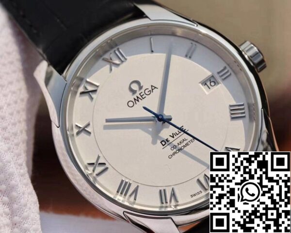 Omega De Ville 431 13 41 21 02 001 1 1 Best Edition VS Factory White Dial Swiss ETA8500 US Replica Watch 8113 Omega De Ville 431.13.41.21.21.02.001 1:1 Best Edition VS Factory White Dial Swiss ETA8500 Best Edition VS Factory White Dial Swiss ETA8500