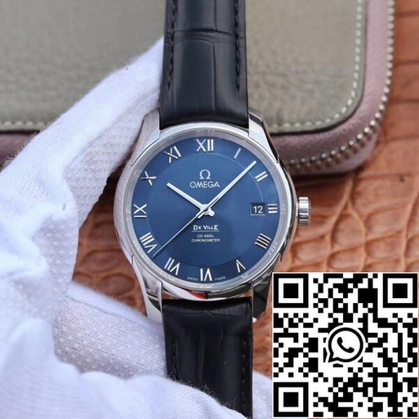 ساعة أوميغا دي فيل أوميغا دي فيل 431 13 13 41 21 21 03 001 1 1 أفضل إصدار VS Factory Blue Dial Swiss ETA8500 US Replica 8553 ساعة أوميغا دي فيل 431.13.41.21.03.001 1:1 أفضل إصدار VS Factory Blue Dial Swiss ETA8500