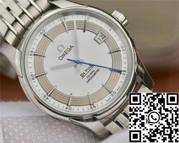 Omega De Ville 431 30 41 21 02 001 1 1 Beste Ausgabe VS Fabrik Silber Dia US Replica Uhr 1877 Omega De Ville 431.30.41.21.02.001 1:1 Beste Ausgabe VS Fabrik Silber Dia