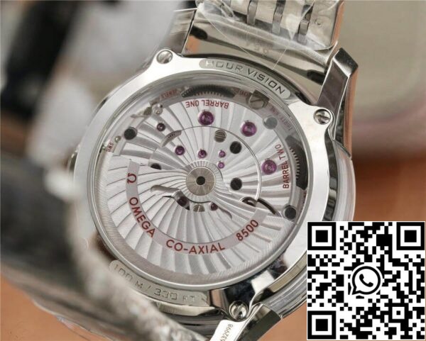 Omega De Ville 431 30 41 21 02 001 1 1 Best Edition VS Factory Silver Dia US Replique Montres 2215 Omega De Ville 431.30.41.21.02.001 1:1 Best Edition VS Factory Silver Dia