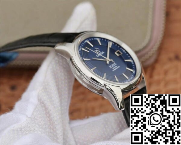 Omega De Ville 431 33 41 21 03 001 1 1 Best Edition VS Factory Dark Blue Dial US Replica Watch 9086 Omega De Ville 431.33.41.21.03.001 1:1 Best Edition VS Factory Dark Blue Dial