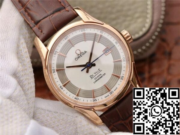 Omega De Ville 431 63 41 21 02 001 1 1 Най-доброто издание VS Factory Red Gold САЩ Реплика на часовника 2224 Omega De Ville 431.63.41.21.02.001 1: 1 Най-доброто издание VS Factory Red Gold