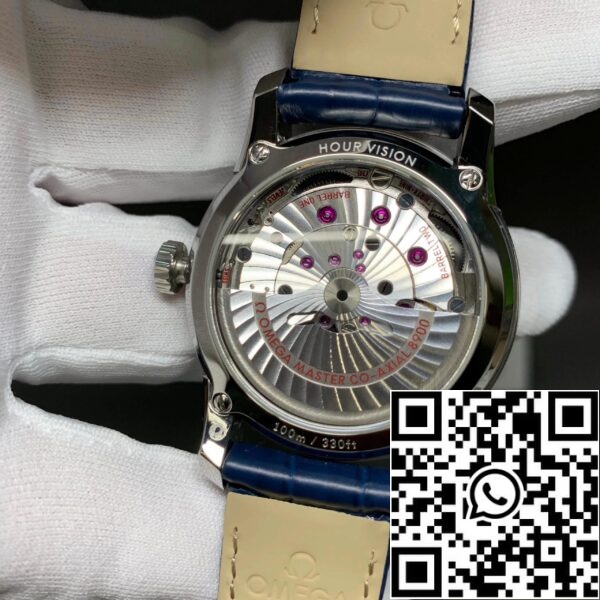 Omega De Ville 433 33 41 21 03 001 1 1 Най-доброто издание VS Factory Blue Dial САЩ Реплика часовник 2397 Omega De Ville 433.33.41.21.03.001 1: 1 Най-доброто издание VS Factory Blue Dial