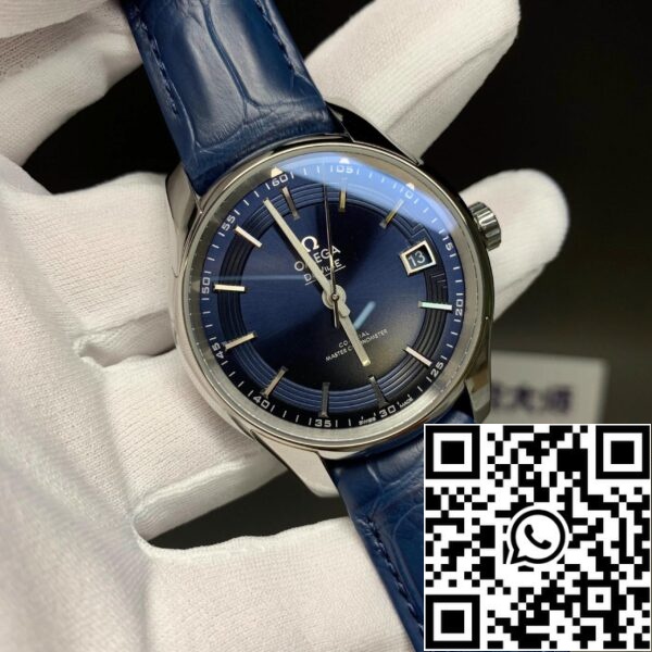 Omega De Ville 433 33 41 21 03 001 1 1 Най-доброто издание VS Factory Blue Dial САЩ Реплика часовник 9791 Omega De Ville 433.33.41.21.03.001 1: 1 Най-доброто издание VS Factory Blue Dial