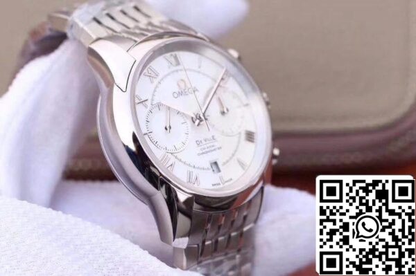 Omega De Ville Χρονογράφος 42MM 431 10 42 51 02 001 OM Factory 1 1 Best Edition Swiss ETA9300 από ανοξείδωτο χάλυβα βραχιόλι ΗΠΑ Replica ρολόι 4657 Omega De Ville Χρονογράφος 42MM 431.10.42.51.02.001 OM Factory 1:1 Best Edition Swiss ETA9300 από ανοξείδωτο χάλυβα βραχιόλι