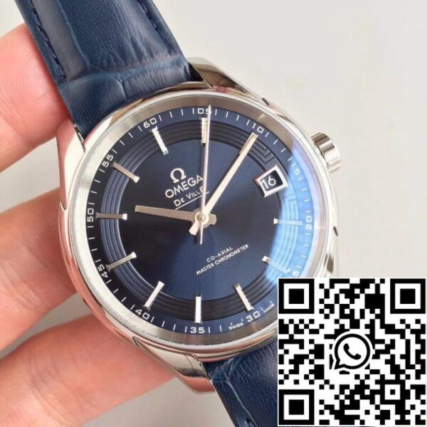 Omega De Ville Hour Vision 431 33 41 21 03 001 3S Factory 1 1 Най-доброто издание швейцарски ETA8500 Blue Dial САЩ Реплика часовник 710 Omega De Ville Hour Vision 431.33.41.21.03.001 3S Factory 1: 1 Най-доброто издание швейцарски ETA8500 Blue Dial