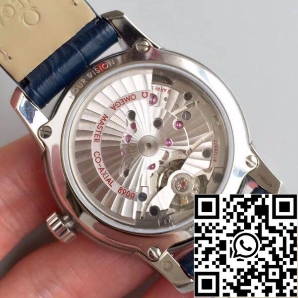 Omega De Ville Hour Vision 431 33 41 21 03 001 3S Factory 1 1 Най-доброто издание швейцарски ETA8500 Blue Dial САЩ Реплика часовник 8989 Omega De Ville Hour Vision 431.33.41.21.03.001 3S Factory 1: 1 Най-доброто издание швейцарски ETA8500 Blue Dial