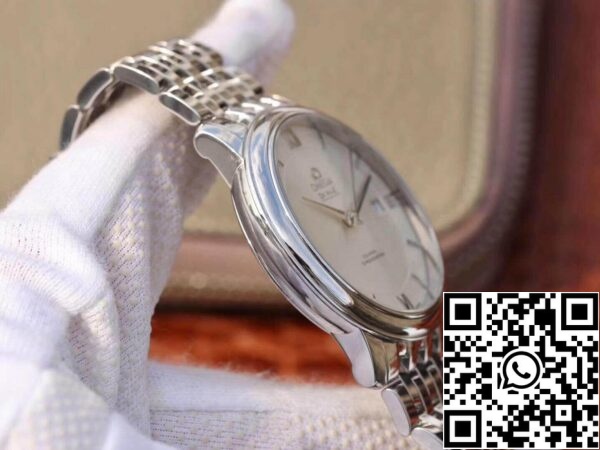 Omega De Ville Prestige 424 10 40 20 02 003 MKS Fábrica de Relojes Mecánicos 1 1 Mejor Edición suiza ETA9015 Esfera Blanca EE.UU. Reloj Replica 4374 Omega De Ville Prestige 424.10.40.20.02.003 MKS Fábrica de Relojes Mecánicos 1:1 Mejor Edición suiza ETA9015 Esfera Blanca