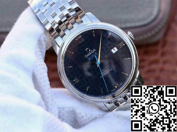 Omega De Ville Prestige 424 10 40 20 03 003 1 1 Cea mai bună ediție elvețiană ETA2892 Blue Textured Dial US Replica Watch 181 Omega De Ville Prestige 424.10.40.20.03.003 1:1 Cea mai bună ediție elvețiană ETA2892 Blue Textured Dial