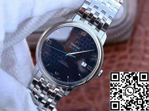 Omega De Ville Prestige 424 10 40 20 03 003 1 1 Best Edition Zwitserse ETA2892 Blauw getextureerde wijzerplaat US Replica Watch 3694 Omega De Ville Prestige 424.10.40.20.03.003 1:1 Best Edition Zwitserse ETA2892 Blauw getextureerde wijzerplaat