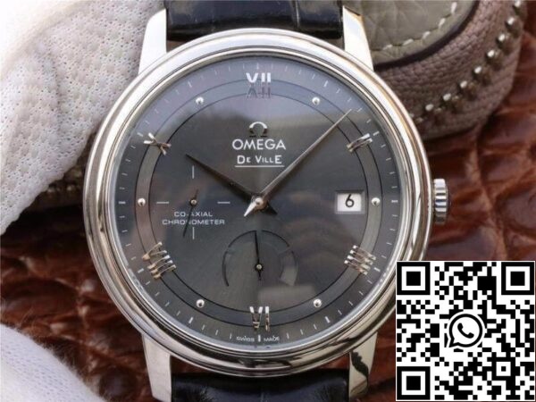 Omega De Ville Prestige 424 13 40 21 06 001 TW Factory 1 1 Best Edition svájci ETA2824 szürke számlap amerikai Replica óra 1345 Omega De Ville Prestige 424.13.40.21.06.001 TW Factory 1:1 Best Edition svájci ETA2824 szürke számlap szürke száma