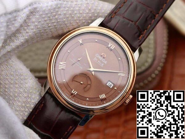 Omega De Ville Prestige 424 23 40 20 13 001 TW Factory 1 1 Best Edition švicarski ETA2824 Brown Dial ZDA replika Watch 4227 Omega De Ville Prestige 424.23.40.20.13.001 TW Factory 1: 1 Best Edition švicarski ETA2824 Brown Dial