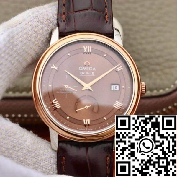 Omega De Ville Prestige 424 23 40 20 13 001 TW Factory 1 1 Best Edition Sveitsin ETA2824 Brown Dial US Replica Watch 8514 Omega De Ville Prestige 424.23.40.20.13.001 TW Factory 1:1 Best Edition Sveitsin ETA2824 Brown Dial