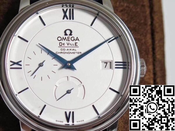 Omega De Ville Prestige 424 53 40 21 04 001 TW Factory 1 1 Best Edition Swiss ETA2824 White Dial Blue Marker US Replica Watch 2233 Omega De Ville Prestige 424.53.40.21.04.001 TW Factory 1:1 Best Edition Swiss ETA2824 White Dial Blue Marker