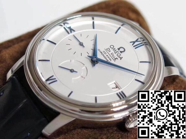 Omega De Ville Prestige 424 53 40 21 04 001 TW Factory 1 1 Best Edition Swiss ETA2824 White Dial Blue Marker US Replica Watch 2387 Omega De Ville Prestige 424.53.40.21.04.001 TW Factory 1:1 Best Edition Swiss ETA2824 White Dial Blue Marker