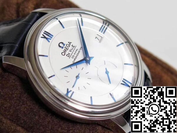 Omega De Ville Prestige 424 53 40 21 04 001 TW Factory 1 1 Best Edition Swiss ETA2824 White Dial Blue Marker US Replica Watch 3536 Omega De Ville Prestige 424.53.40.21.04.001 TW Factory 1:1 Best Edition Swiss ETA2824 White Dial Blue Marker