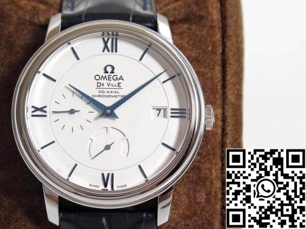 Omega De Ville Prestige 424 53 40 21 04 001 TW Factory 1 1 Best Edition Swiss ETA2824 White Dial Blue Marker US Replica Watch 3695 Omega De Ville Prestige 424.53.40.21.04.001 TW Factory 1:1 Best Edition Swiss ETA2824 White Dial Blue Marker