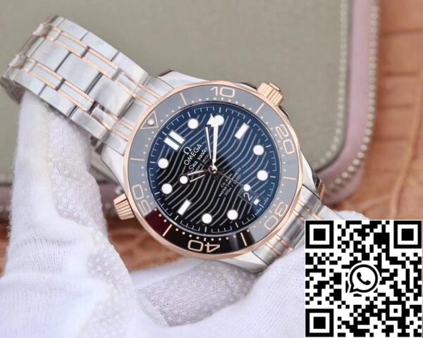 Omega Seamaster 210 20 42 20 01 001 1 1 Best Edition VS Factory Musta Dial Sveitsin ETA8800 US Replica Watch 88 Omega Seamaster 210.20.42.20.01.001 1:1 Best Edition VS Factory Musta Dial Sveitsin ETA8800