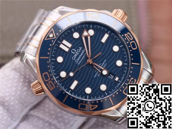 Omega Seamaster 210 20 42 20 03 002 1 1 Най-доброто издание VS Factory Blue Dial САЩ реплика часовник 5660 Omega Seamaster 210.20.42.20.03.002 1: 1 Най-доброто издание VS Factory Blue Dial