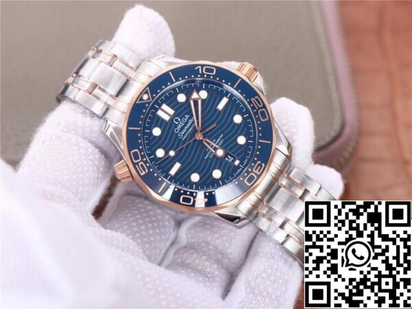 Omega Seamaster 210 20 42 20 03 002 1 1 Mejor Edición VS Factory Esfera Azul US Reloj Replica 7167 Omega Seamaster 210.20.42.20.03.002 1:1 Mejor Edición VS Factory Esfera Azul