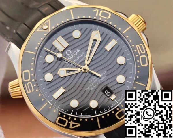 Omega Seamaster 210 22 42 20 01 001 1 1 Melhor Edição VS Fábrica Mostrador Preto Suíço ETA8800 US Réplica Relógio 7738 Omega Seamaster 210.22.42.20.01.001 1:1 Melhor Edição VS Fábrica Mostrador Preto Suíço ETA8800