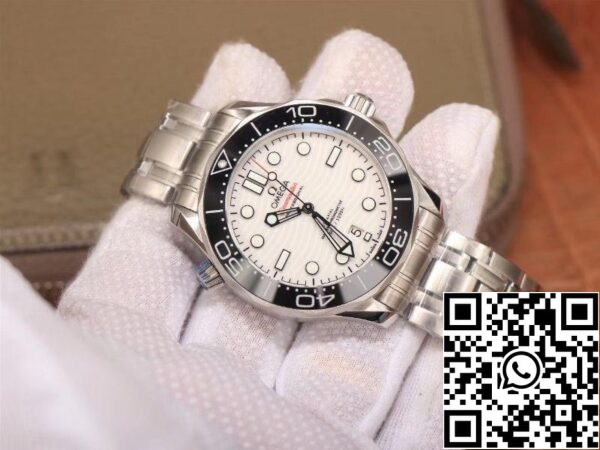 Omega Seamaster 210 30 42 20 04 001 300M 1 1 Best Edition VS-fabrik Hvid keramisk urskive schweizisk 8800 US Replica Watch 4378 Omega Seamaster 210.30.42.20.04.001 300M 1: 1 Best Edition VS-fabrik Hvid keramisk urskive schweizisk 8800