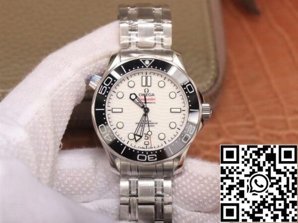 Omega Seamaster 210 30 42 20 04 001 300M 1 1 Best Edition VS factory White Ceramic Dial Swiss 8800 US Replique Montres 7349 Omega Seamaster 210.30.42.20.04.001 300M 1:1 Best Edition VS factory White Ceramic Dial Swiss 8800