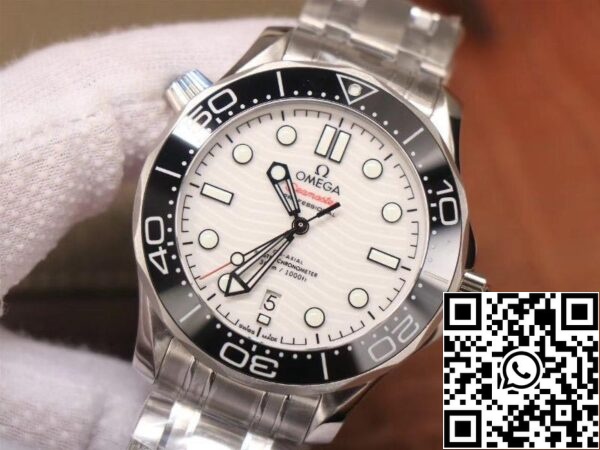 Omega Seamaster 210 30 42 20 04 001 300M 1 1 Best Edition VS fabbrica Quadrante Bianco Ceramica Svizzera 8800 Replica Orologio 8827 Omega Seamaster 210.30.42.20.04.001 300M 1:1 Best Edition VS fabbrica Quadrante Bianco Ceramica Svizzera 8800