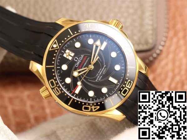 Omega Seamaster 210 62 42 20 01 001 1 1 Best Edition VS Factory Musta Dial Yhdysvaltain Replica katsella 6806 Omega Seamaster 210.62.42.20.01.001 1:1 Best Edition VS Factory Musta Dial Musta Dial