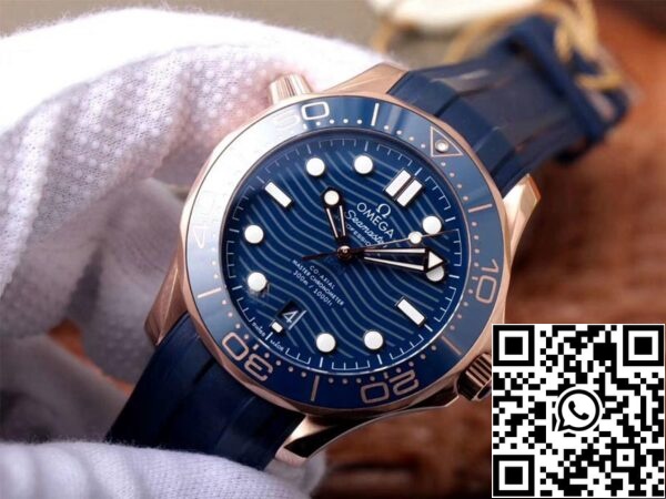 Omega Seamaster 210 62 42 20 03 001 1 1 Melhor Edição VS Fábrica Mostrador Azul Suíço ETA8801 US Réplica Relógio 4346 Omega Seamaster 210.62.42.20.03.001 1:1 Melhor Edição VS Fábrica Mostrador Azul Suíço ETA8801