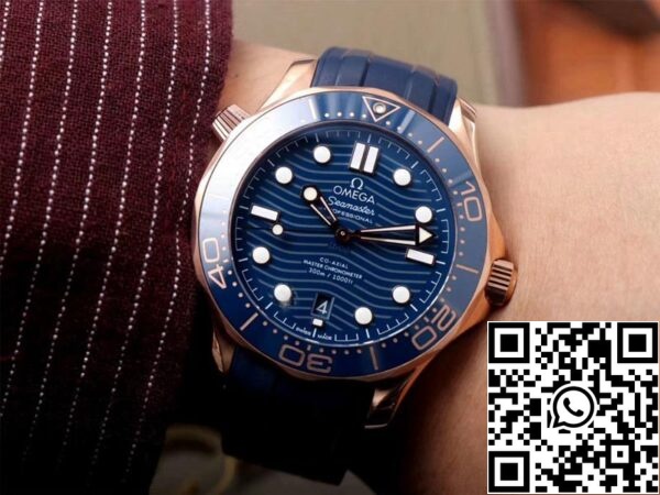 Omega Seamaster 210 62 42 20 03 001 1 1 Melhor Edição VS Fábrica Mostrador Azul Suíço ETA8801 US Réplica Relógio 972 Omega Seamaster 210.62.42.20.03.001 1:1 Melhor Edição VS Fábrica Mostrador Azul Suíço ETA8801