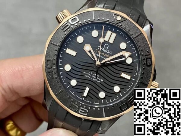 Omega Seamaster 210 62 44 20 01 001 1 1 Лучшее издание VS Заводской керамический корпус Реплика США Часы 3670 Omega Seamaster 210.62.44.20.01.001 1:1 Лучшее издание VS Заводской керамический корпус