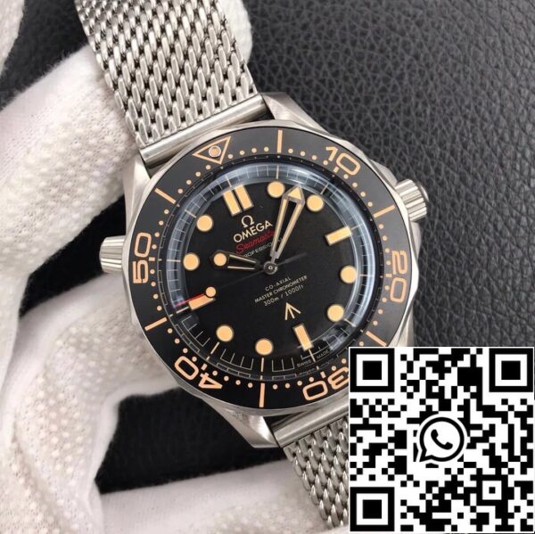 Omega Seamaster 210 90 42 20 01 001 James Bond 007 1 1 Najboljša izdaja VS tovarne Titanium Metal ZDA replika Watch 4843 Omega Seamaster 210.90.42.20.01.001 James Bond 007 1: 1 Najboljša izdaja VS tovarne Titanium Metal