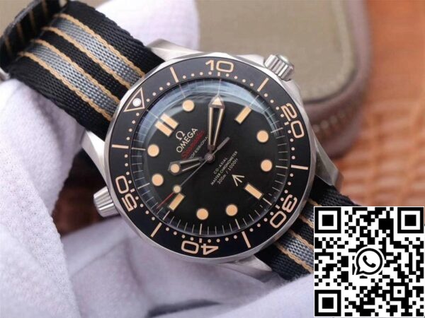 Omega Seamaster 210 92 42 20 01 001 1 1 Najboljša izdaja James Bond 007 VS tovarne črno Dial ZDA replika Watch 2080 Omega Seamaster 210.92.42.20.01.001 1: 1 Najboljša izdaja James Bond 007 VS tovarne črno Dial