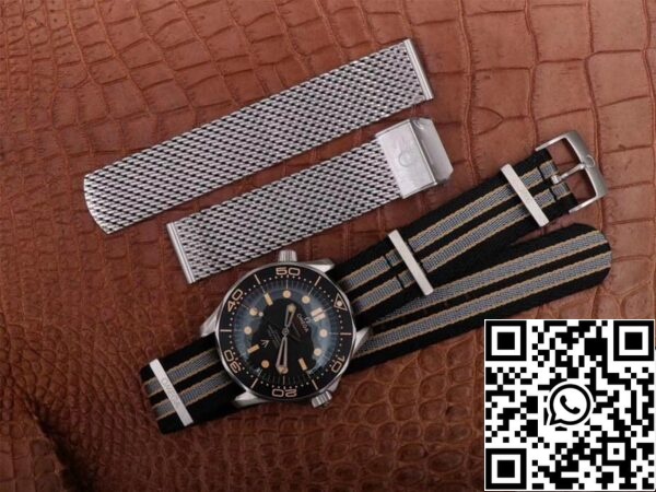 Omega Seamaster 210 92 42 20 01 001 1 1 Migliore Edizione James Bond 007 VS Fabbrica Quadrante Nero Orologio Replica 6710 Omega Seamaster 210.92.42.20.01.001 1:1 Migliore Edizione James Bond 007 VS Fabbrica Quadrante Nero