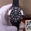 Omega Seamaster 210 92 44 20 01 001 1 1 Best Edition VS Factory Musta Keraaminen Sveitsin ETA8806 US Replica Watch 490 Omega Seamaster 210.92.44.20.01.001 1:1 Best Edition VS Factory Musta Keraaminen Sveitsin ETA8806