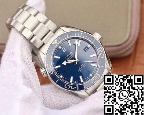 Omega Seamaster 215 30 44 21 03 001 1 1 Best Edition VS Factory Blue Ceramic Dial Swiss 8900 US Replica Watch 9656 Omega Seamaster 215.30.44.21.03.001 1:1 Best Edition VS Factory Blue Ceramic Dial Swiss 8900